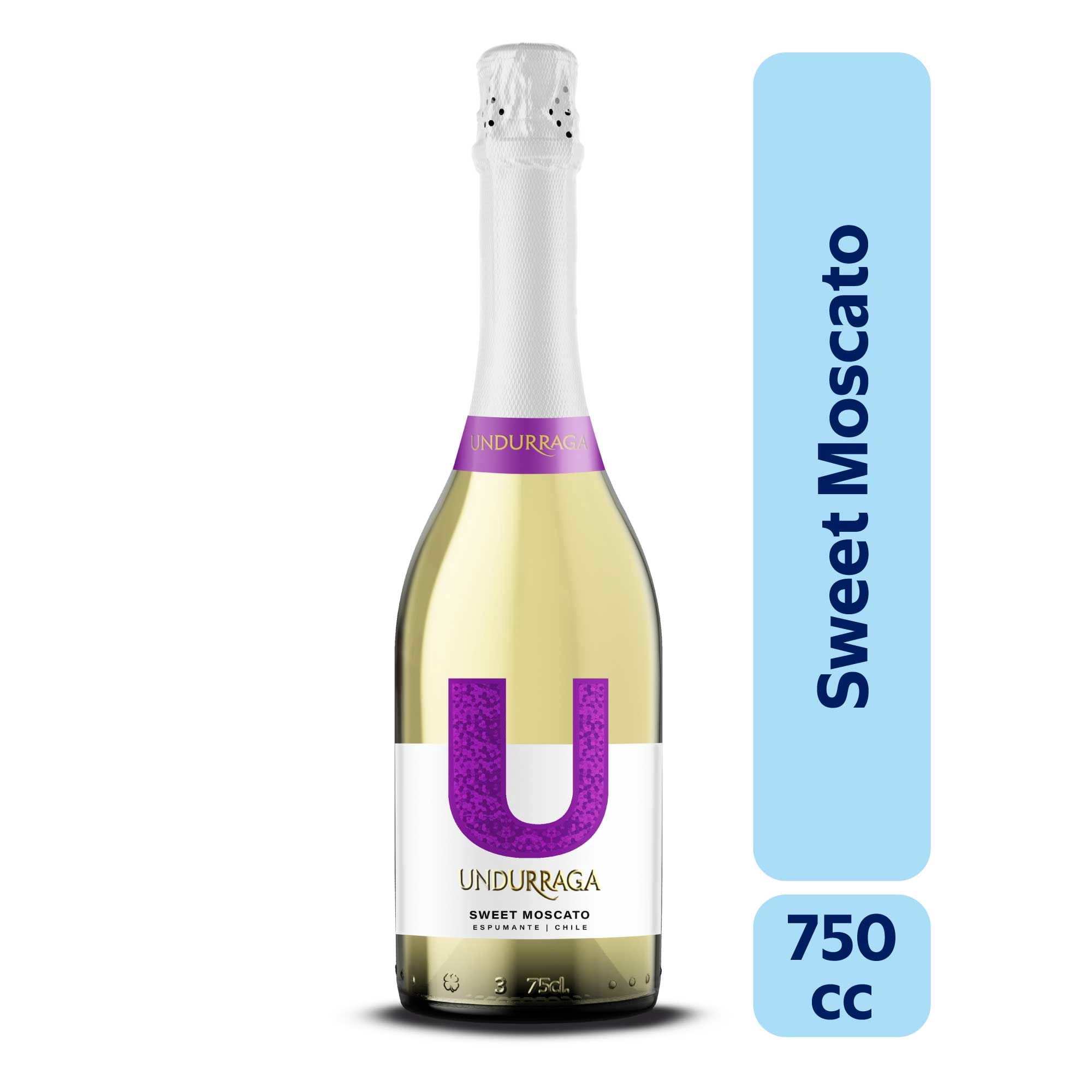 Espumante Sweet Moscato 11° Botella 750 ml Undurraga
