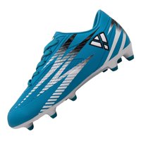 Botines De Fútbol Vizari Bodega Firm Ground Para Jóvenes, Talla 12,5, Color Cielo/Blanco