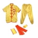 thumbnail image 3 of Traje Tradicional Chino De Wushu Para Adultos, Ni?os, Mujeres, Ni?os Y Ni?as, Amarillo 160, 3 of 5
