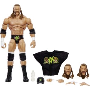 Figura De Acción Mattel Wwe Triple H Ultimate Edition De 6 Pulgadas
