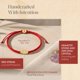thumbnail image 4 of Pulsera KARMA AND LUCK 14‑19 cm de hilo rojo con ojo turco, 4 of 8