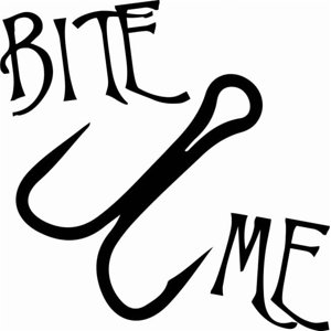 Rienda Libre Graphics - Decomural Bite Me Fishing Ws-41386