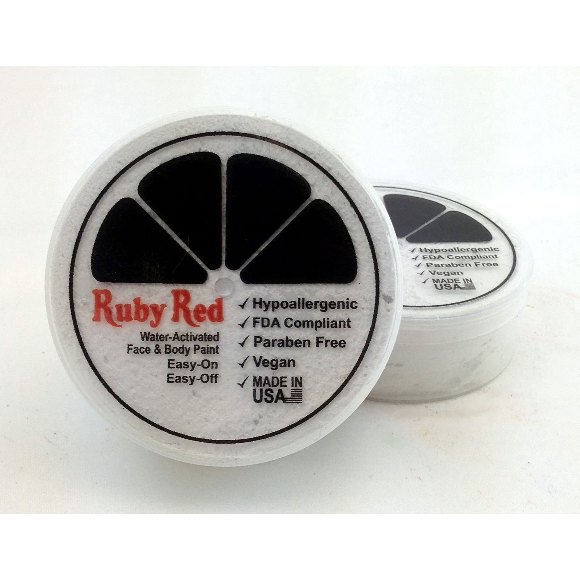 Maquillaje Facial Ruby Red Paints 75m910 75 Ml Uv White A Base De Agua