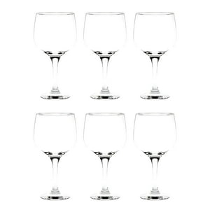 Set 6 Copas Gin Tonic Clasico Cocktail Vidrio 653Ml Cristar