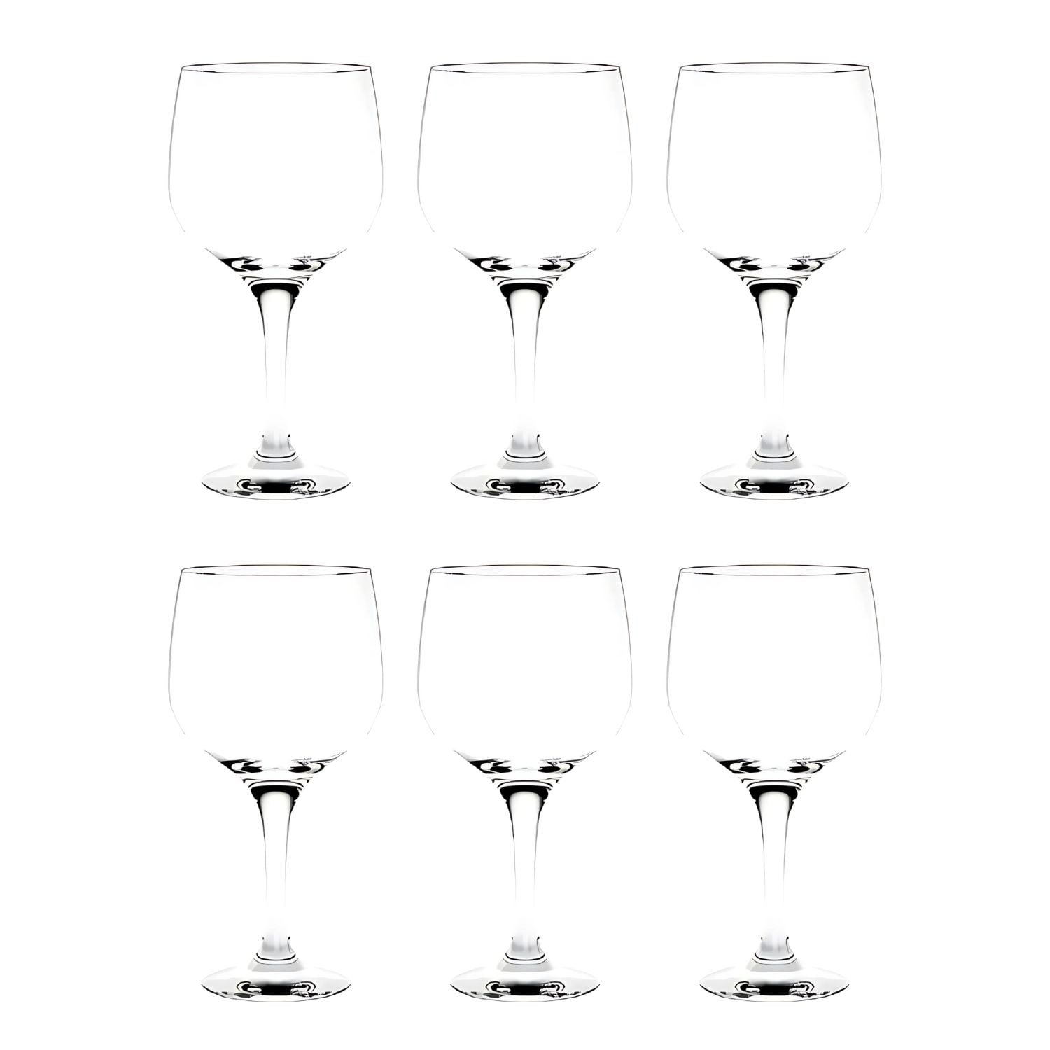 Set 6 Copas Gin Tonic Clasico Cocktail Vidrio 653ml Cristar