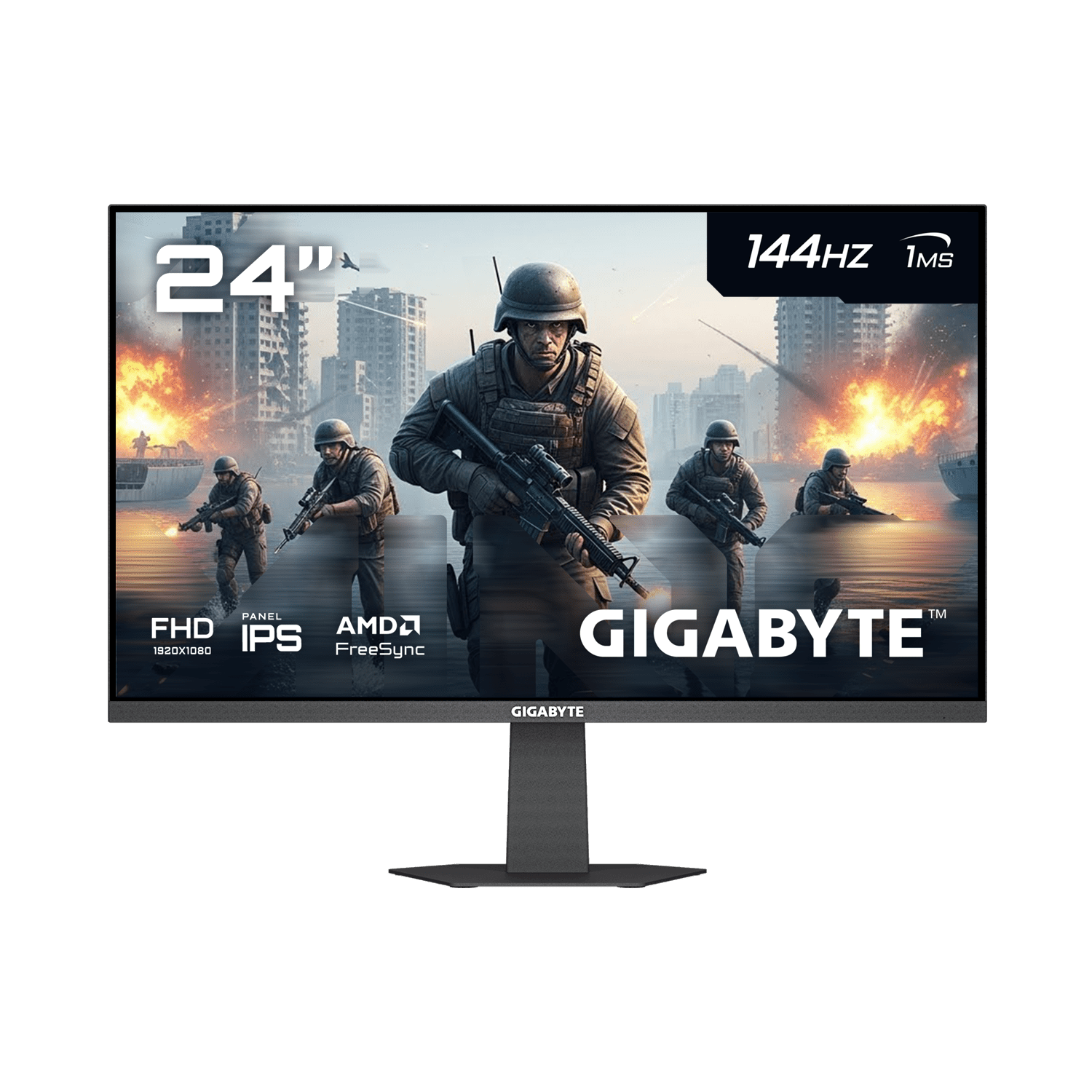 Monitor Gamer 24" Gigabyte 144hz Ips Fhd Freesync Gs24f14