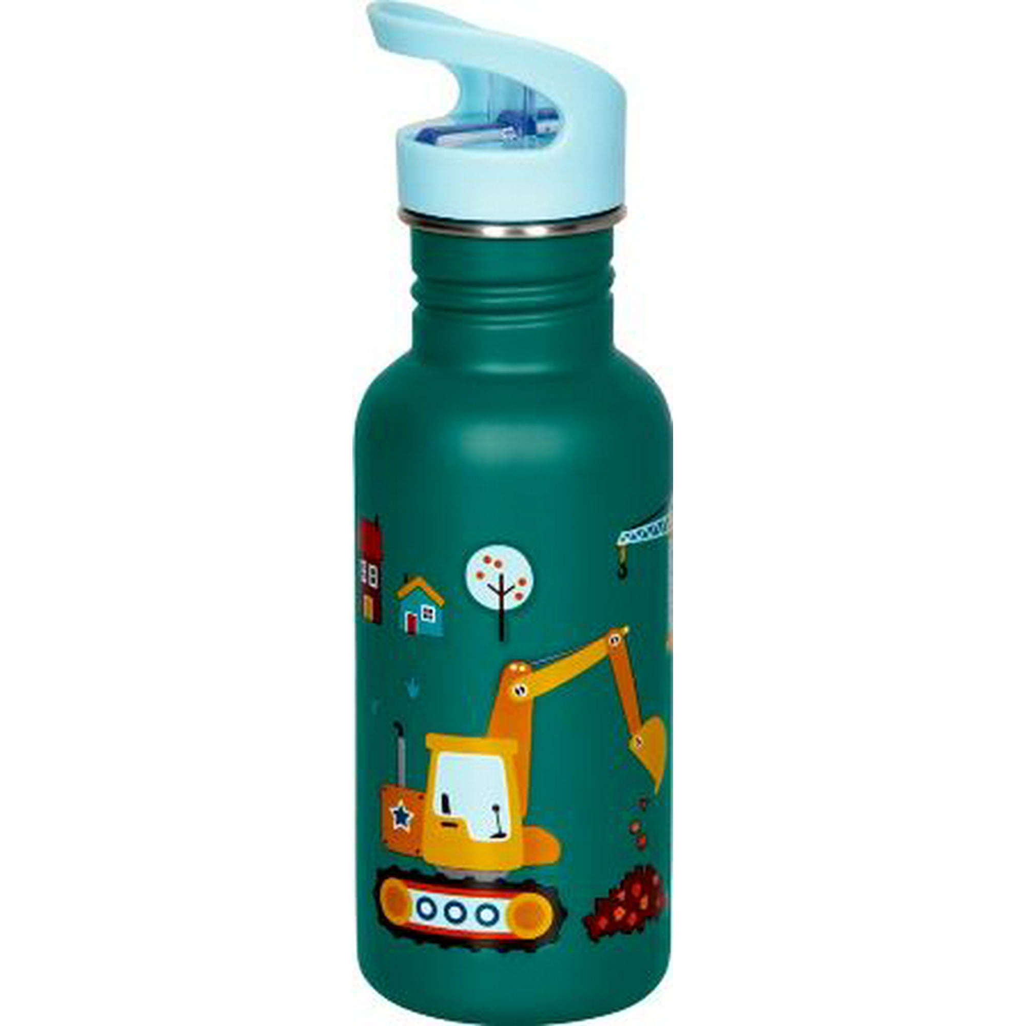 Tienda Lillifee - Botella De Acero Inoxidable Con Diseno De Excavadora De Aprox 0.5l