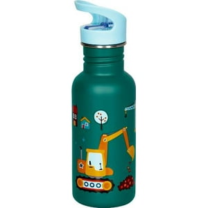 Tienda Lillifee - Botella De Acero Inoxidable Con Diseno De Excavadora De Aprox 0.5L