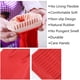 thumbnail image 3 of Guantes de goma para limpieza de cocina, 3 pares, impermeables y reutilizables (grandes)., 3 of 6