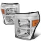 thumbnail image 1 of Conjunto de luces para vehículos DNA MOTORING HL-OH-FSU13-CH-AM Cromo Amber, 1 of 7