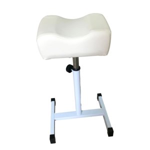 Ioensy - Reposapiés De Manicura Y Pedicura Ajustable De 19,29 '' A 27,17 '' Para El Hogar Spa Blanco