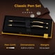 thumbnail image 5 of Set de bolígrafo Dayspring Classic Century negro mate con detalles dorados, 5 of 7
