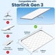 thumbnail image 2 of Cubierta Protectora Starlink Gen 3 STARGEAR Silicona Hexagonal, 2 of 3