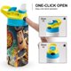 thumbnail image 4 of El libro de la vida Botella de Agua con Tapa Pop Top de Un Toque, Acero Inoxidable, a Prueba de Fugas, para Deportes, Botella Infantil azul 12 oz, 4 of 6