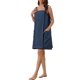 thumbnail image 4 of INSPIRE CHIC Vestido de Toalla de Mujer con Cierre de Tela de Terry Absorbente de Secado Rápido con Tirantes Ajustables y Bolsillos XL Azul Marino, 4 of 6