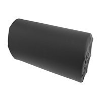 Magideal - 1 Pieza De Almohadilla De Espuma Para Pies, Rodillo De Espuma, Funda De Tubo De Espuma De Cuero Pu, Soporte De Rodillo De Espuma Para Máquinas De Ejer Negro