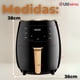 thumbnail image 3 of Freidora De Aire Digital 6 Litros 2400W Air Fryer Premium, 3 of 9