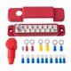 thumbnail image 1 of Barra Colectora De Bloque De Distribución De Energía De 12 Terminales, Barra Colectora Marina De 180 Amperios, Roja, 1 of 5