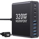 thumbnail image 1 of Cargador USB C 320W 10 Puertos GaN 3 MGRNPONY, 1 of 3