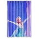 thumbnail image 1 of Cortina de ducha de Elsa de la película Frozen con ganchos, tamaño 48 x 72 pulgadas, 1 of 3