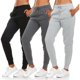 thumbnail image 1 of BottomLine 3 Pack Sweatpants Women, Fleece Women’s Joggers, 1 of 3