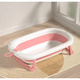 thumbnail image 1 of Tina Bebe Bañera Plegable + Malla De Cojin Baño Rosa, 1 of 2