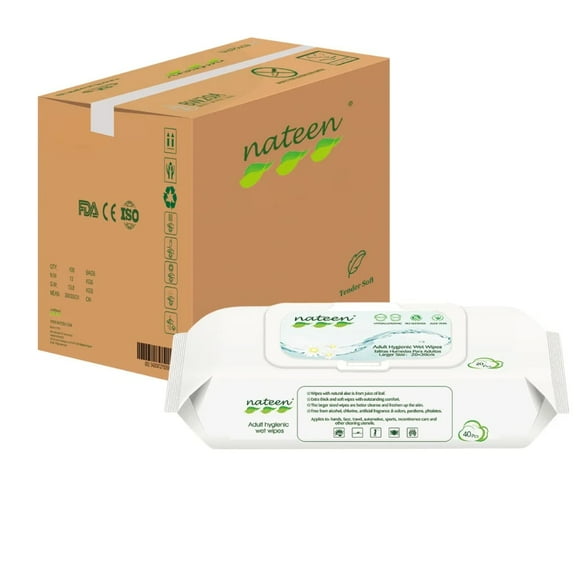 Toallas Humedas adulto caja (12 paquetes/40un)