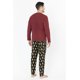 thumbnail image 2 of Pijama Hombre Polar Simpson Burdeo Talla  XXL, 2 of 4