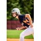 thumbnail image 2 of Casco para bateo de softbol Fastpitch Mizuno F6 con máscara gris, 2 of 3