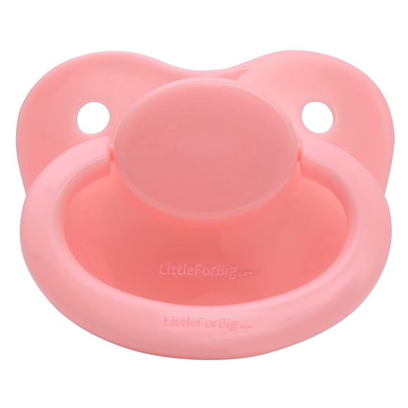 Chupete Littleforbig BigShield Gen-I rosa, tamaño adulto