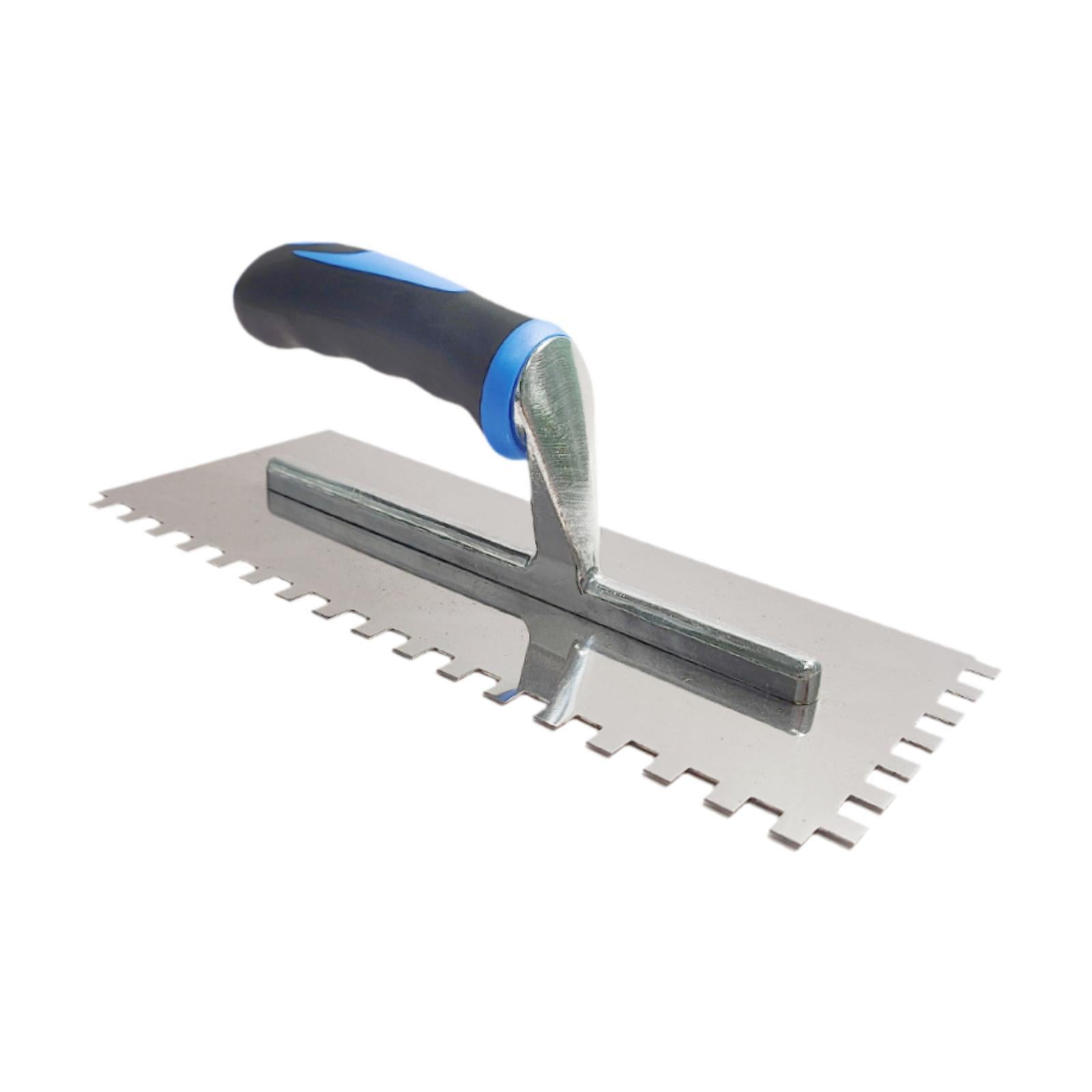 Magideal - Paleta De Acabado Paleta De Enyesado Paleta De Hormigón Con Muescas Paleta De Paneles De Yeso Para Azulejos De Yeso Mampostería De Paneles De Yeso De Diente Cuadrado De 8 Mm.