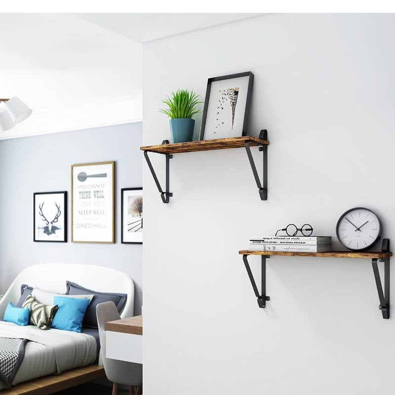 Vasagle - Set 2 Repisas Estilo Rustico - Uba01