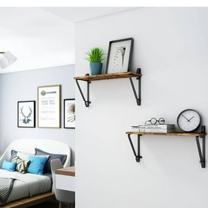 Vasagle - Set 2 Repisas Estilo Rustico - Uba01