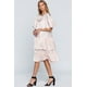 thumbnail image 4 of Vestido Midi Con Volantes, 4 of 5
