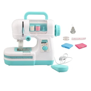 Bothyi - Máquina De Coser Eléctrica, Juguete De Aprendizaje, Electrodoméstico Para Mayores De 4 Años, Niña, Verde