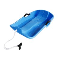 Ioensy - Tobogán De Snowboard Con Cuerda De Tracción, Tabla Deslizante De Arena Para Patinaje, Esquí, Azul