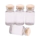 thumbnail image 3 of 4 Tarros De Cristal En Miniatura Para Casa De Muñecas Con Tapa De Madera, Accesorio Alto, Escala 1:12, 4 Uds., 3 of 3