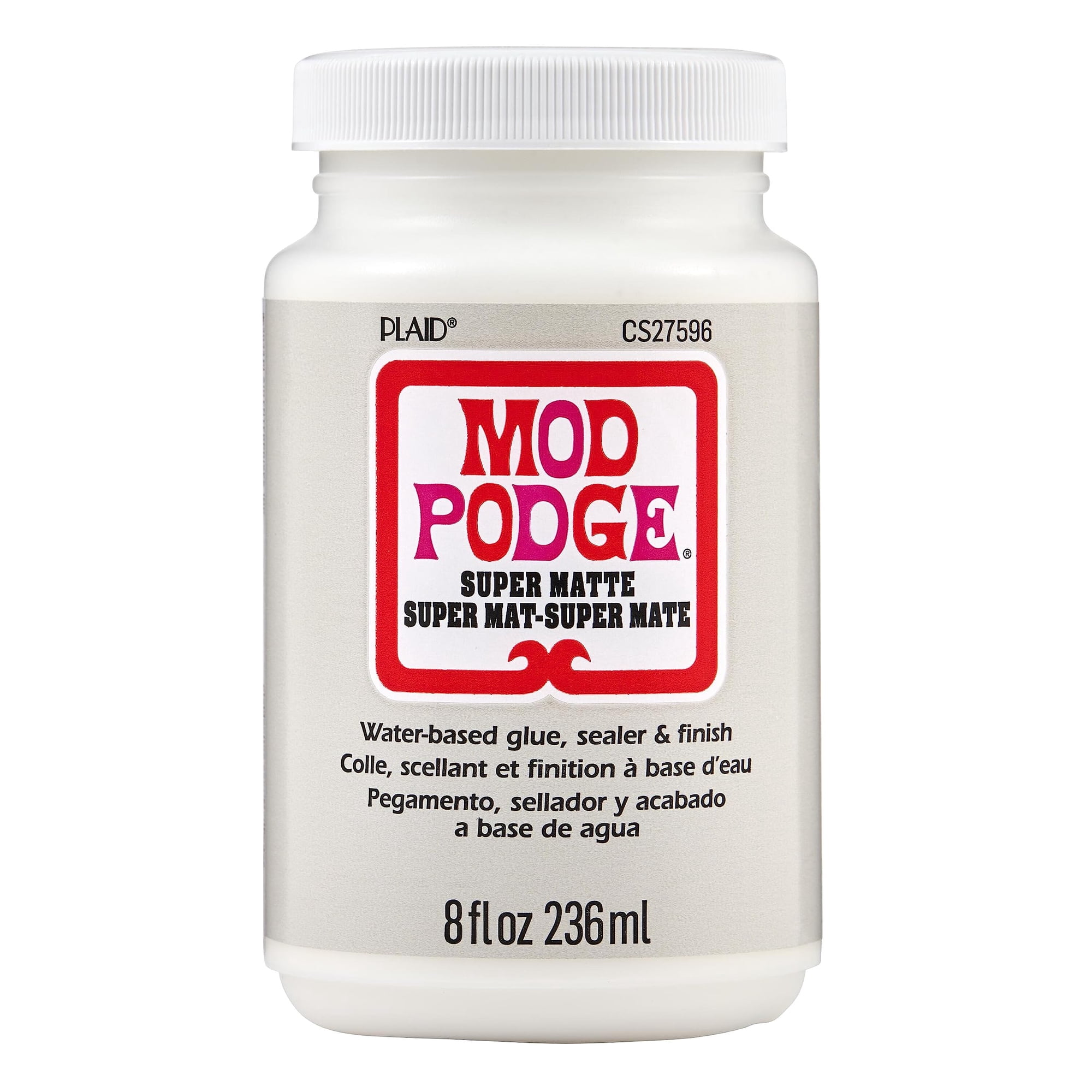 Pegamento, Sellador Y Acabado Mod Podge Super Matte 237 Ml