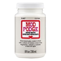 Pegamento, Sellador Y Acabado Mod Podge Super Matte 237 Ml