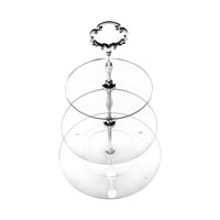 Bothyi - Soportes Para Cupcakes Para Postre, Bandeja Para Servir Bodas Para Fiesta, Escritorio, Hogar, 10 Cm A 15 Cm A 20 Cm, 3 Niveles