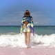 thumbnail image 2 of Pájaro Loco Toalla de playa de secado rápido con diseño temático, regalo para mujeres y niñas, ideal para cumpleaños, fans, amantes de la música, uso en la playa o al aire libre, 78 × 160 cm, 2 of 6