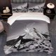 thumbnail image 1 of 3pcs Battle North Sword Jianghu Theme K-Style Printed Bedding Set Duvet Cover and Pillowcase Set, 1 of 5