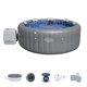 thumbnail image 1 of Spa Inflable Santorini Hydrojet Pro Lay-Z-Spa 2.16m x 80cm 7 Personas, 1 of 4