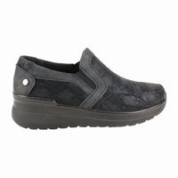Zapato New Walk Slip On Reptil Negro