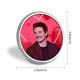 thumbnail image 2 of Pedro Pascal-Theme Round Button Badge: Premium Metal Construction, Ideal for High-End Events 2.8 cm, 2 of 6
