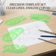 thumbnail image 2 of Regla de Curva TecUnite 13‑31 cm Verde Transparente (Pack de 6), 2 of 7