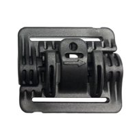 Magideal - Hebilla De Liberación Rápida De Chaleco Para Correa De 1,5 Pulgadas, Desconexión Rápida Para Portaplacas, Accesorios De Chaleco De , Resistente Al , Corto Negro