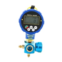 Magideal - Digital Fluorine Meter Medidor Digital Electrónico Manómetro Electrónico Para Aire Acondicionado Herramienta Electrónica Con Rosca De 9.82Mm Función Estilo A