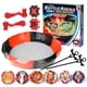 thumbnail image 1 of Set de tops de batalla Battle Burst Nuffunx con estadio grande de 45.2 cm, 1 of 8