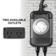 thumbnail image 2 of Paquete de 2 temporizadores oviitech 24 h para exteriores 15 A 125 V, 2 of 7